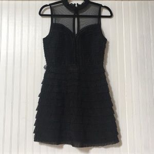 Free People Black Cocktail Dress - size 0